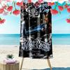 Name Custom Snoop Dogg Print Beach Towel, Large Soft Quick Dry Towel for Beach Camping Swimming