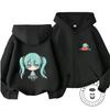 Moletom com Zíper Minimalista Doce para Crianças com Estampa Hatsune Miku - Moletom Moda Primavera