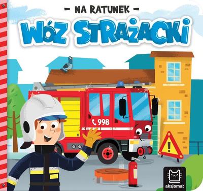 Zur Rettung. Feuerwehrauto