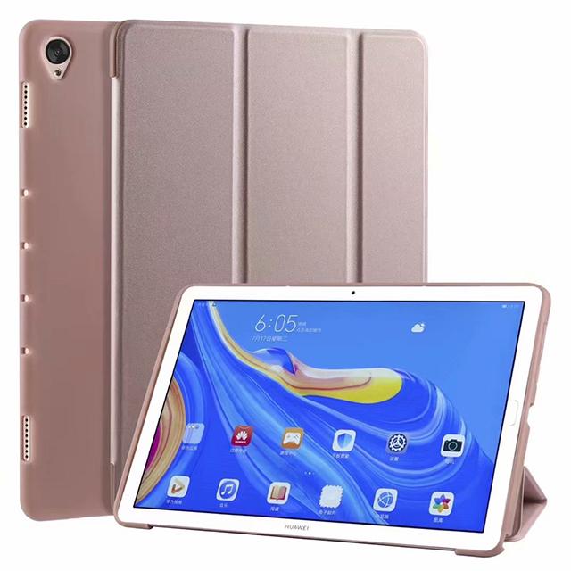 Tri-fold Stand Cover For Huawei Matepad 10.4 Inch Matepad Pro 10.8 Inch Huawei M6 10.8 Inch PU Tablet Cover Smart Leather