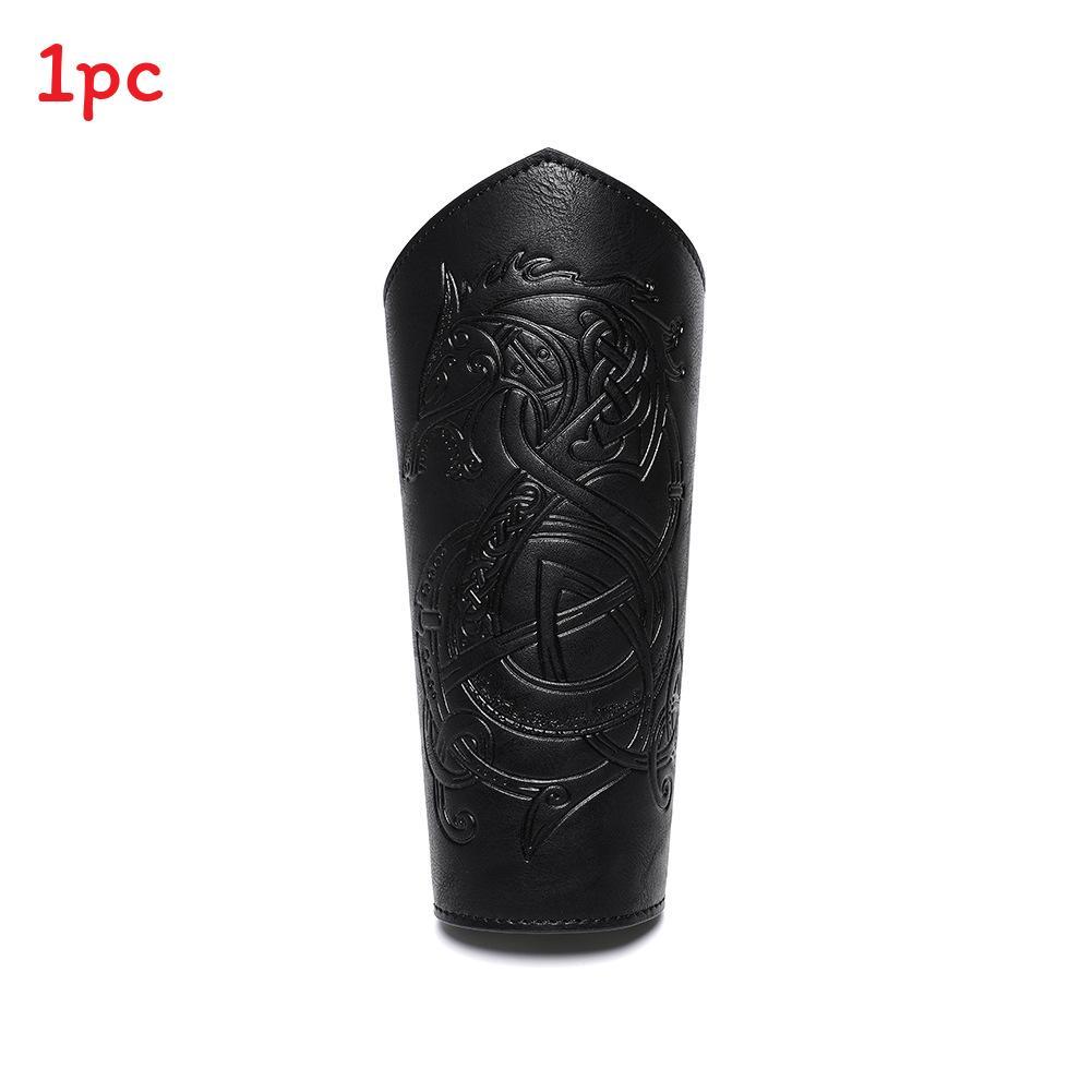 Medieval Costume Armor Wrist Cuffs For Halloween Cosplay Stage Prop Adults