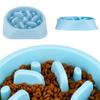 Pet Dog Slow Feeder Bowl Anti Choking Slow Feeder Dish Bowl Non-Slip Puzzle Dog Food Bowls for Small Dogs and Cats Fast Eaters