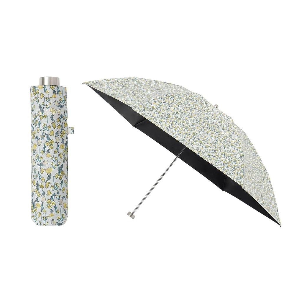 Moonbat Folding Perfect for Rain or Premium Light Heat and UV Snowball Yellow [Mackintosh Philosophy] Parasol, Shine, Blocking, Protection, Garden,