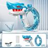 Kids Electric Shark Water Toy Large Capacity Automatic Shooter Summer Outdoor Garden Lawn Rechargeable Water Squirt Toy Toddlers Boys Girls Gift
