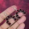 Red Garnet Jewelry, 925 Solid Sterling Silver Earrings, Handmade Gemstone Jewelry  Earrings For Memorial Day