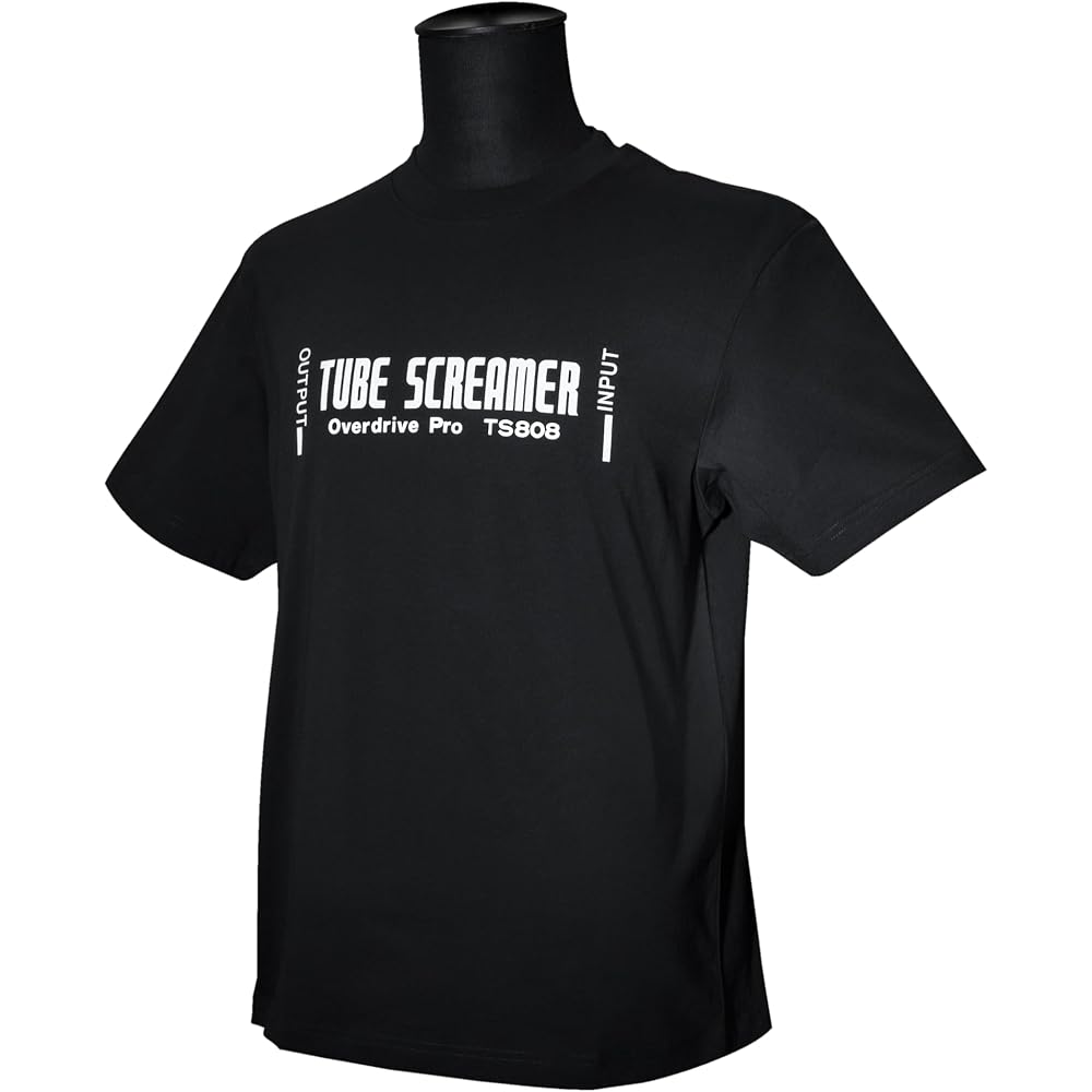 Ibanez (Ibanez) TUBE SCREAMER TS808 Design T Shirt Black Medium Size IBAT013M