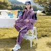 Girls Velvet Tracksuit Set Winter Thick Fleece Hooded Sweatshirt Pants 3pcs