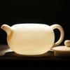 Sushih Dehua "Čínská bílá" Konvička Xishi - Matný nefritově zelený porcelán