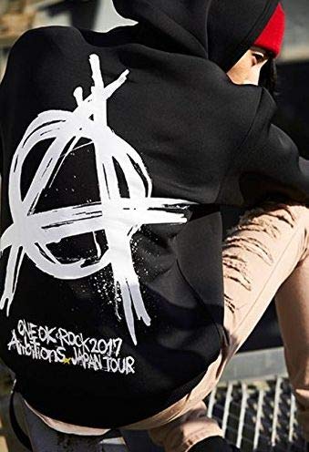 ONE OK ROCK 2017 Ambitions JAPAN TOUR Merchandise Hoodie Pullover Size M