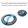 40mm 61mm ABS Car Steering Wheel Emblem Sticker For Volkswagen VW GTI Polo Passat Golf Caddy Jetta Sharan Logo Badge Accessories Zw2