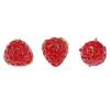 Strawberry Glazed Beads for DIY Jewelry: Bracelet, Pendant, Earrings, Necklace, Hairpins Accessories.