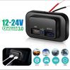 Dual Usb Charger Socket 4.8A 3.1A 12v For Motorcycle Auto Truck Atv Boat Car Rv Bus 2.1A 2.4A Power Adapter Outlet