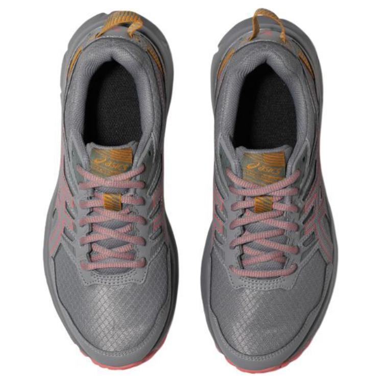 New Asics Trail Scout 2 Low Top Trail Running Shoes Women's Gray Orange 1012B039-022