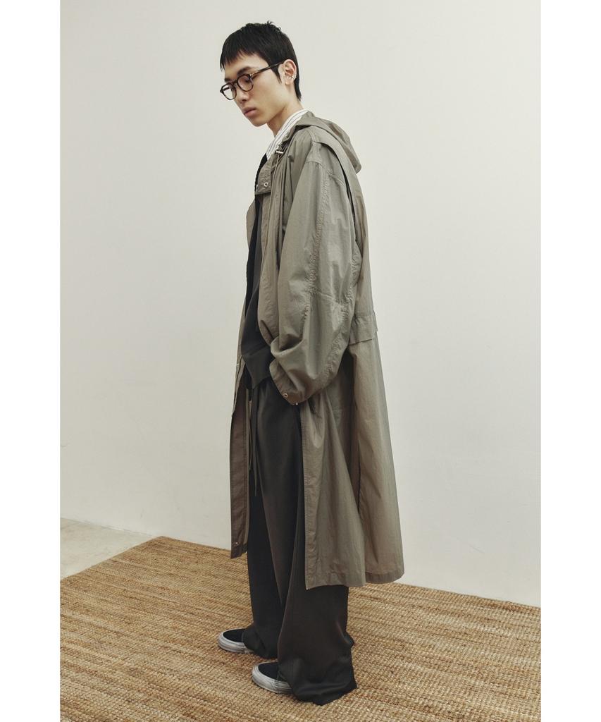 Youth Convertible Windbreaker Coat - Beige