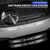 Transparent Car Rear Trunk Bumper Guard Stickers For F-SPORT ES RX NX LS UX LM LX GX LC RZ IS CT GS RC HS SC Accessories