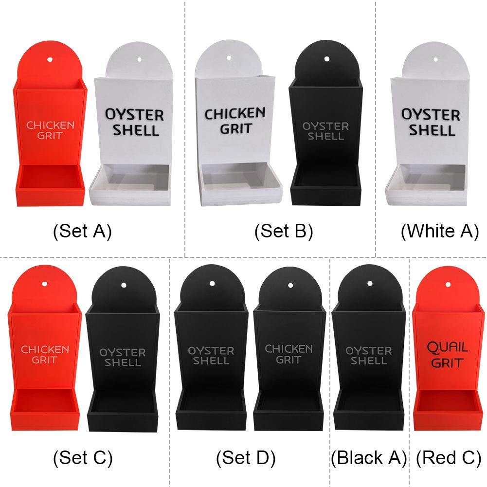 Oyster Shell Feeder Precision Nutrition Hanging Chicken Feeder Wide Mouth Automatic Chicken Feeder Chicken Coop Accessories