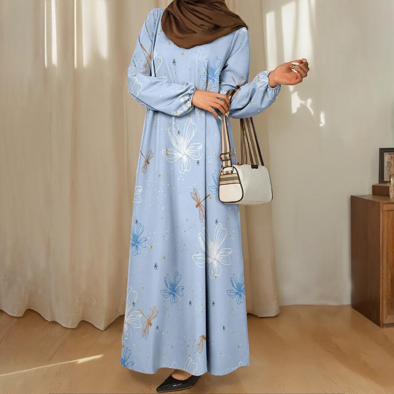 

Одежда для мусульманок, Свободная, Повседневная мода, Подходит для многих случаев, Повседневная носка, Одежда для семейной вечеринки, Новинка 2025 5XL чёрный