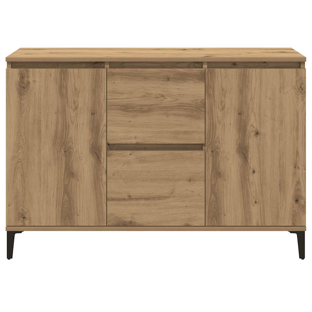Vidaxl Cabinet, Artisan Oak, 102X35X70 Cm, Wood-Based Material