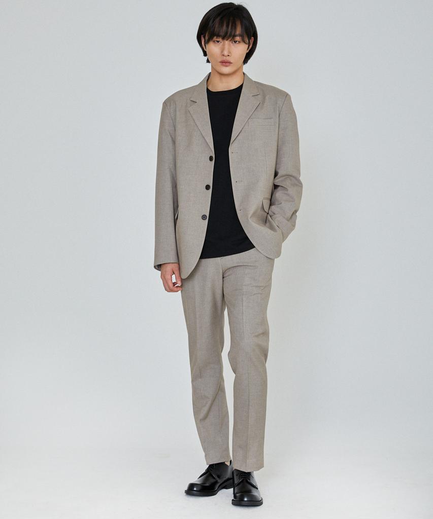 AOTT Standard Tapered Slacks Beige