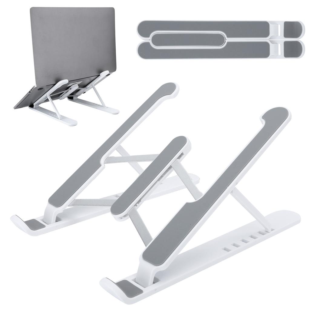 Notebook Stand MultiPosition Foldable Bracket 1117in Laptop Cooling Support Base Lift Riser(White )
