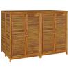 Garden Storage Box 140 X 87 X 104 Cm Solid Acacia Wood