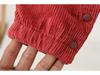 Baby-Latzhose aus Cord-Samt im koreanischen Stil - Winterkollektion 2025 für 0-3 Jahre, mit verdeckten Druckknöpfen