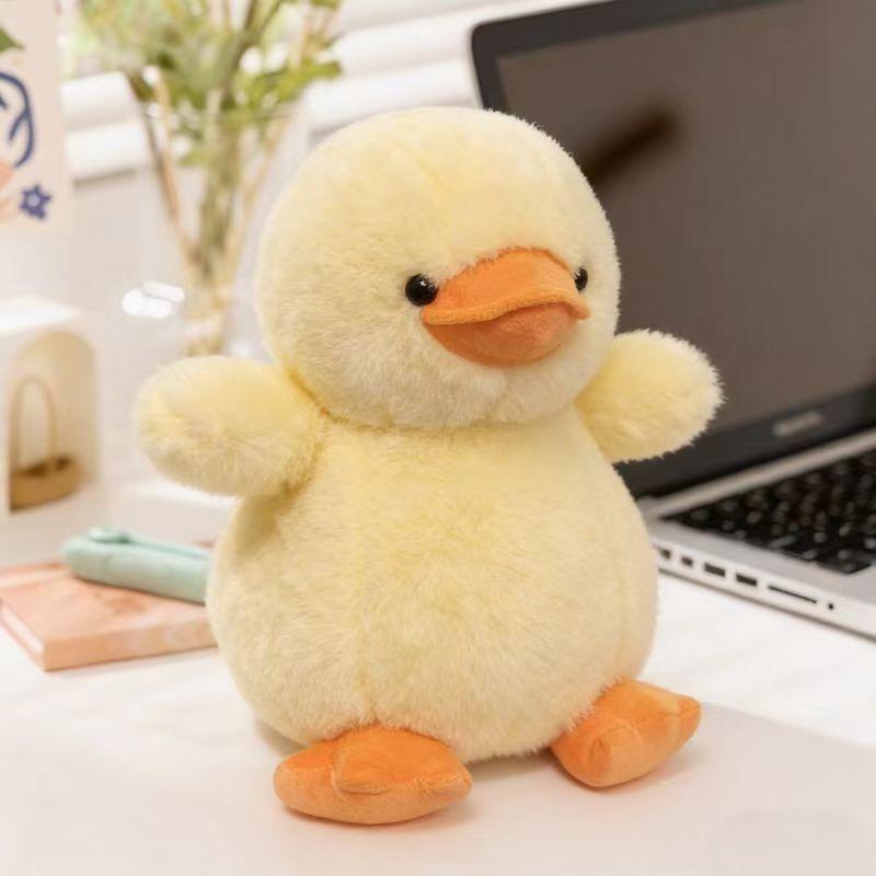 Cute Duck Plush Toys Soft And Comfortable Sleep Companion Soothing The Doll Bedhead Ornament Sofa Hug Pillow Daily Use Fun Gifts