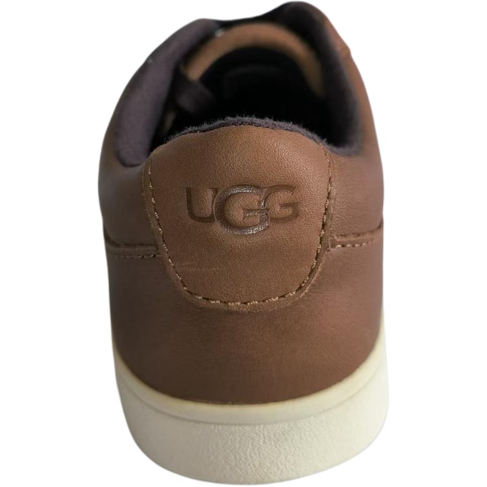 UGG Marcus Leather Comfortable Versatile Low-Top Kids Sneakers Kids sneaker Brown 1105193K-CHE