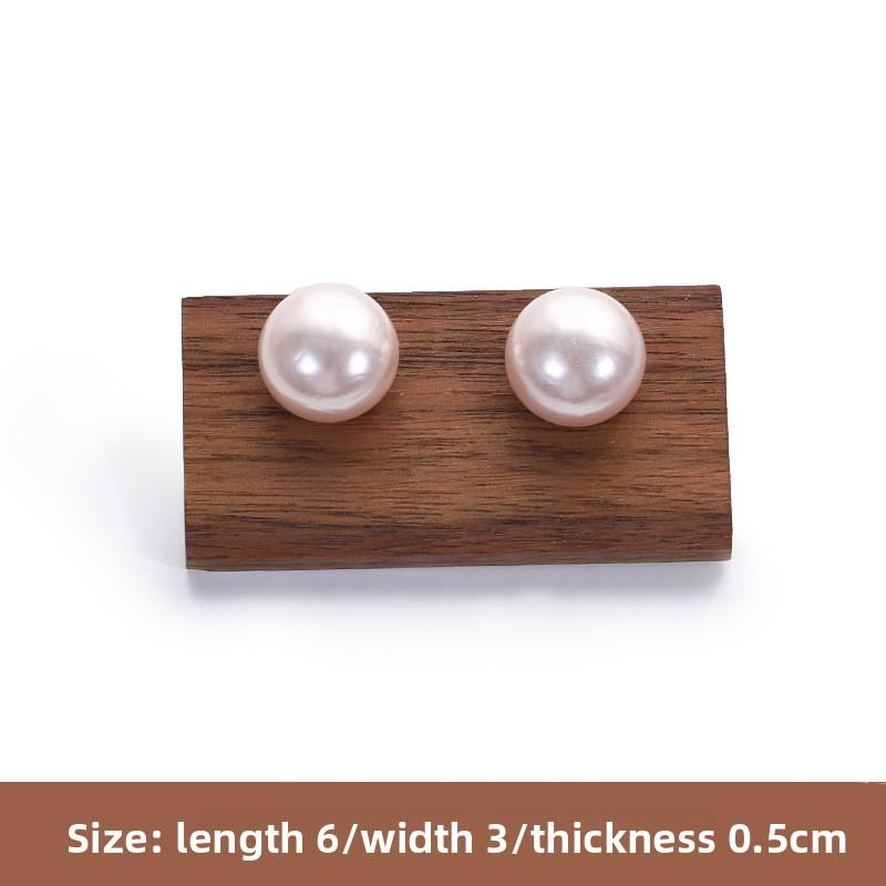 

Walnut Jewelry Tray, Jewelry Display Stand, Stud Earrings Display Plate, Stud Earrings, Jewelry.