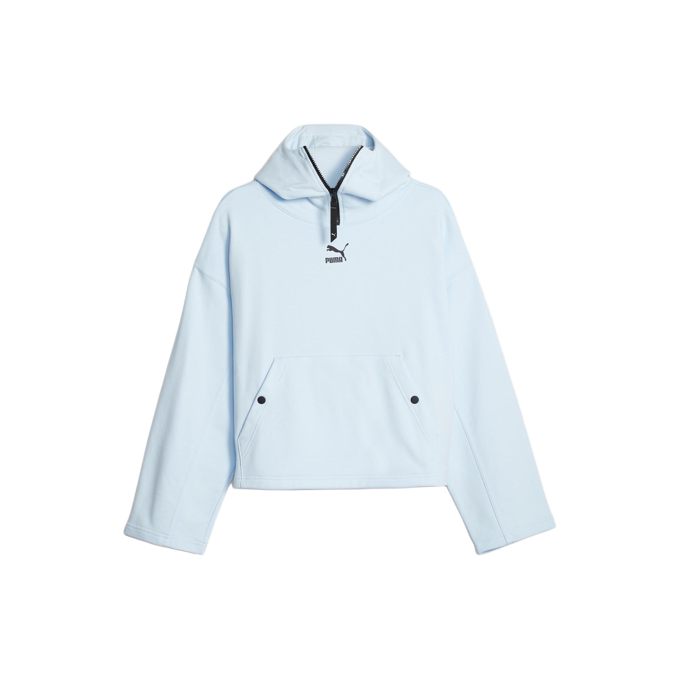 

Puma Printed Casual Hoodie Women hoodies Ice-Blue 621434-69 M