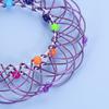 Anxiety Relief Magic Mandala Flower Basket Handmade Wire Toy Creative Finger Toys Magic Hoop Toy