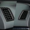 2Pcs Carbon Fiber Dashboard Air Vent Outlet Cover Trim For Honda Accord 2013-17