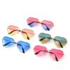Retro Metall Liebes-Sonnenbrille Pfirsichherz Ozean-Sonnenbrille KTB