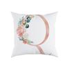Pillow Sofa Cushion Home Office Cushion Letter Flower Pillow Bedside Backrest Car Pillow Cover