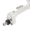 RC Car Front Rear Portal Axle Silver Red Aluminum Alloy High Load Bearings Front Rear Portal Axle Assembly for SCX10 II 1/10 RC Car