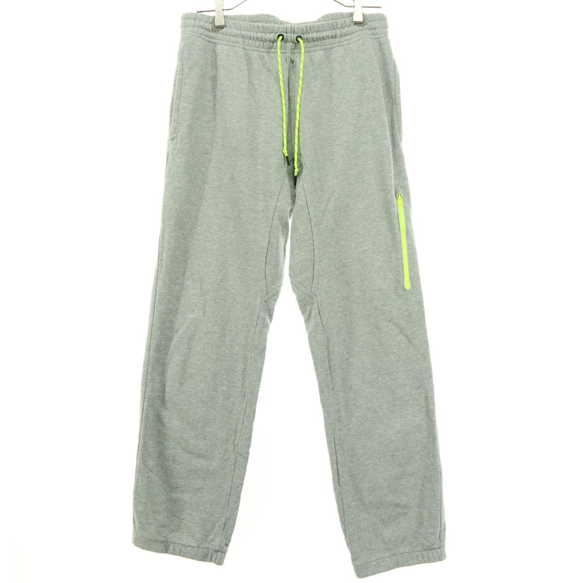 

NIKE one point Sweat pants M Light gray Fluorescent color Men s Used
