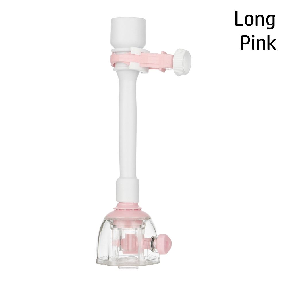 

Водонепроникний подовжувач дифузора Водяний фільтр Головка виливу кухонного змішувача Подовжувач водопровідного крана Long рожевий