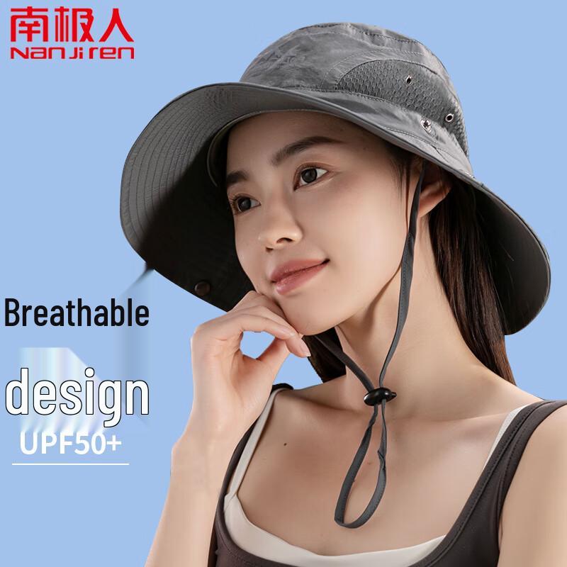 Nanjiren Unisex Summer UV Protection Quick-Dry Outdoor Sun Hat
