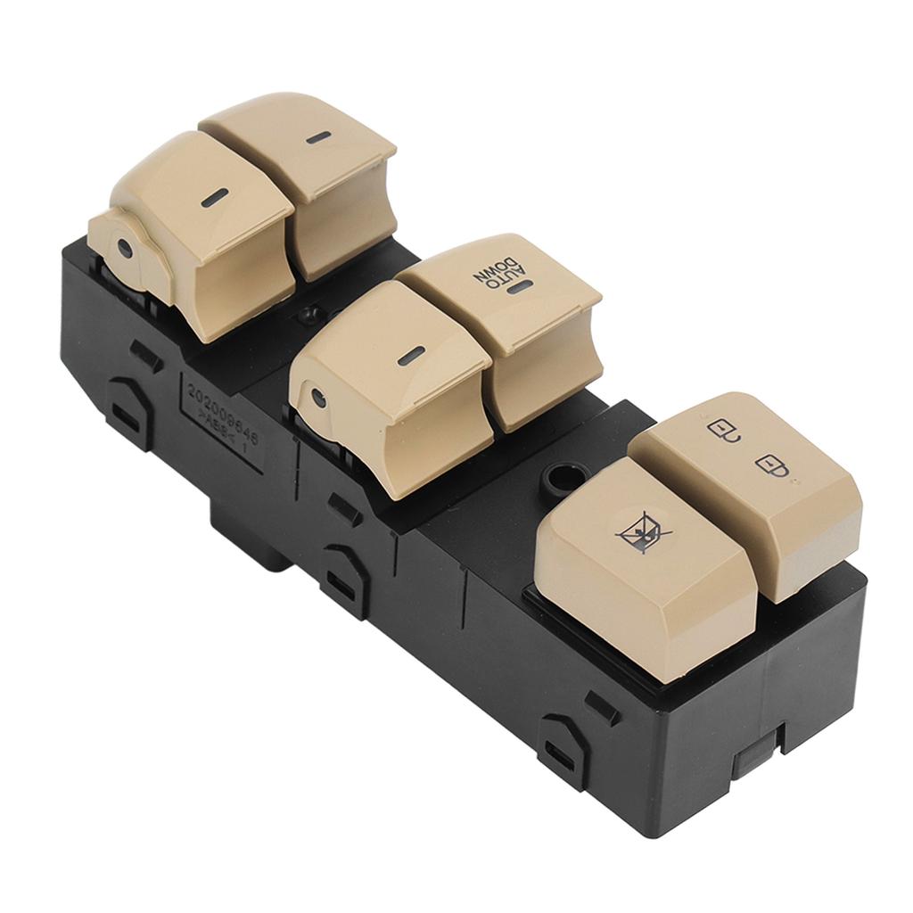 Car Power Window Control Master Switch 93570 3X000 Black Replacement for Hyundai Elantra 2011‑2015