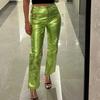 Women's Autumn and Winter High Waist Casual Solid Colour Pants