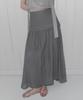 Teuwi Mels Layered Flare Long Skirt