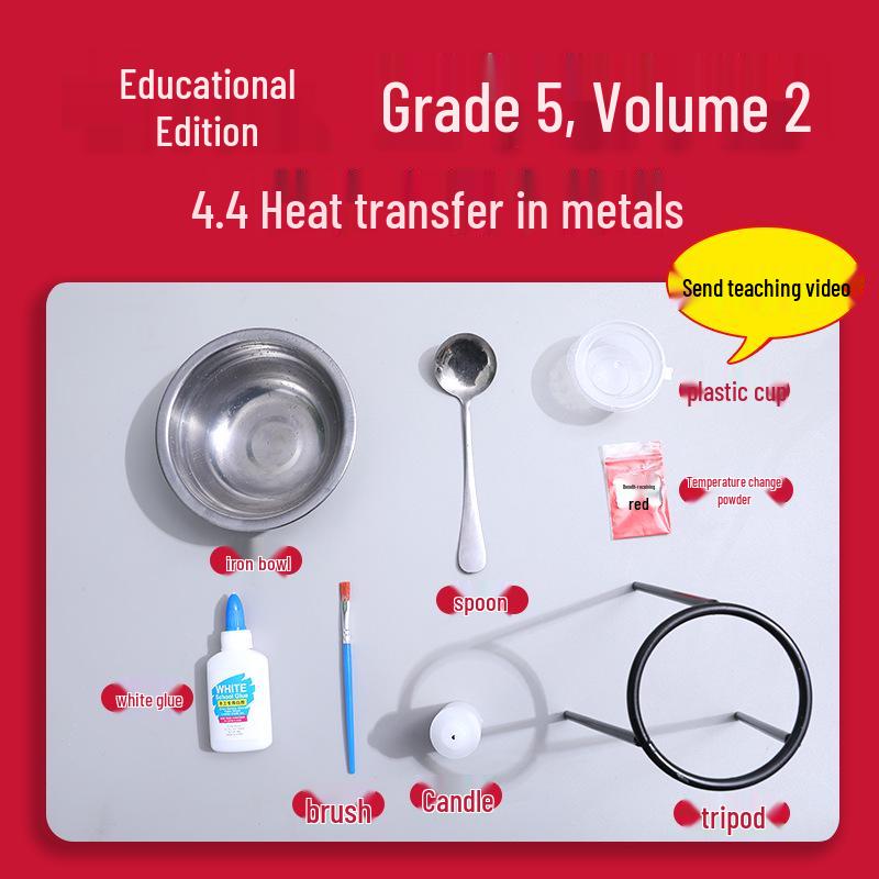 

Набор для научного эксперимента для 5 класса: Термоперенос на металлы