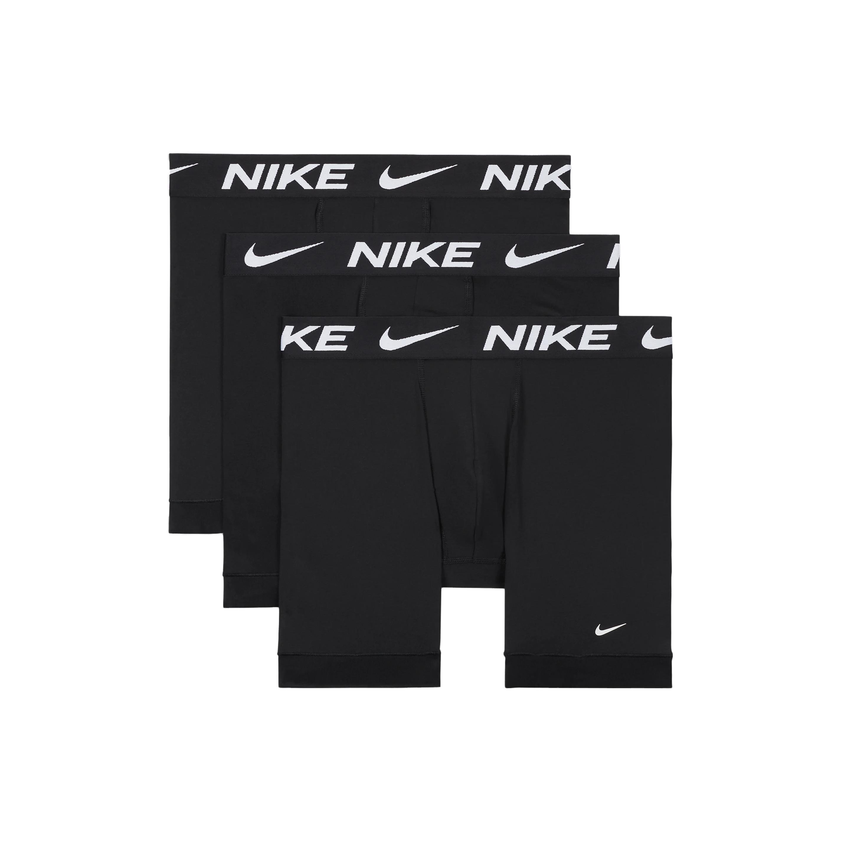 

Nike SS23 Solid Logo Print Boxer Shorts Men bottoms Black KE1157-001 M