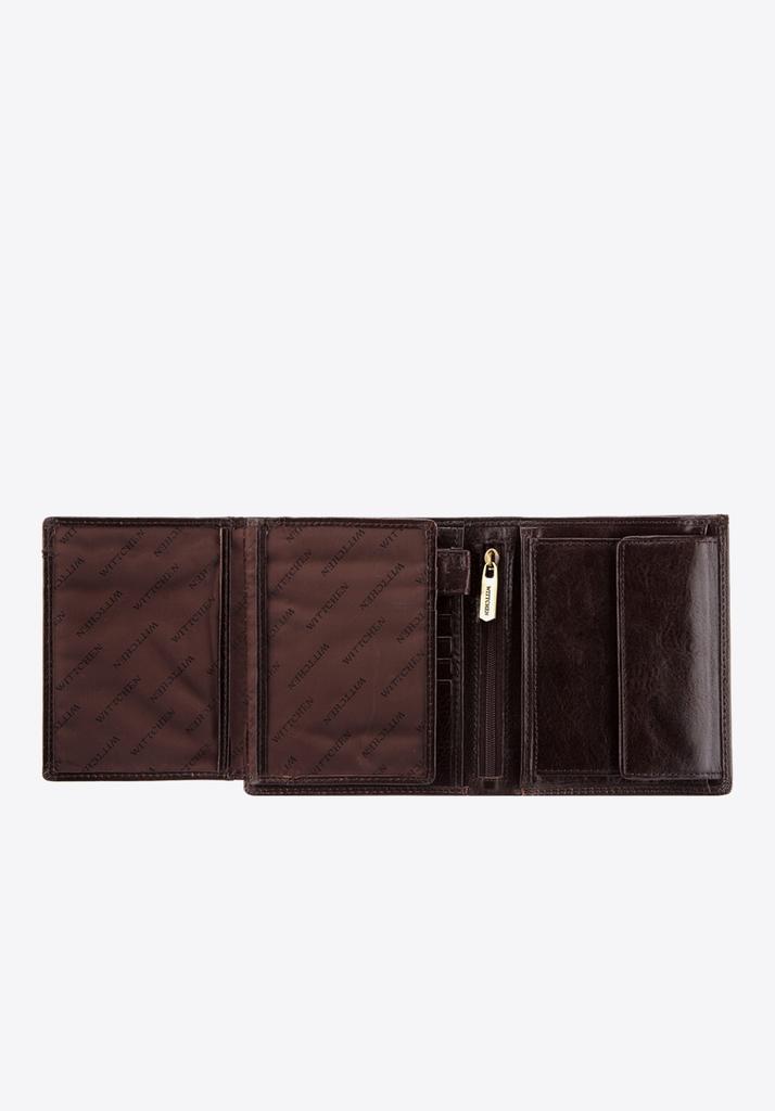 Wittchen Men's Universal Leather Wallet Brown Natural Leather