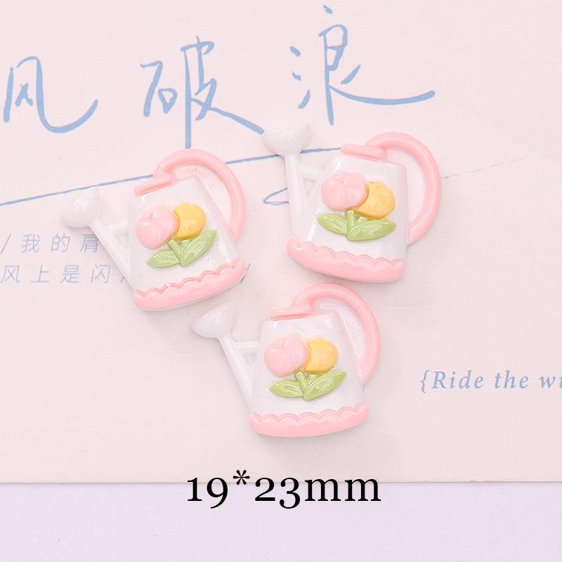 10 Pcs New Mini Cute Cartoon Rabbit, Dairy Farm Series Resin Scrapbook Diy Jewellery Hairpin Accessories Decorate Craft A96
