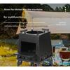 Camping Windproof Foldable Portable Gas Stove Outdoor Barbecue Camping Fire Table Picnic Stove