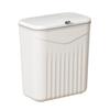 Kitchen Compost Bin with Lid Wall Mounted Garbage Can Bathroom Kitchen Waste Basket Bin