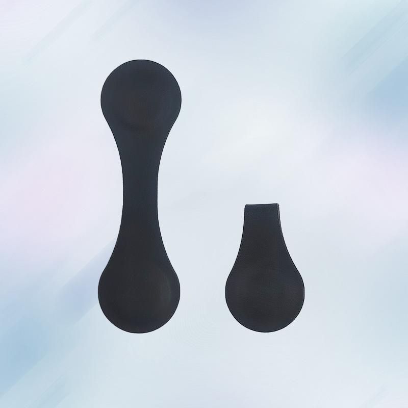 Crazy Horse Leather Double-Sided Magnetic Bookmark Clip