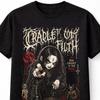 Cradle of Filth Band Metal Estremo Dani Horror Gotico Grafica T-Shirt Unisex