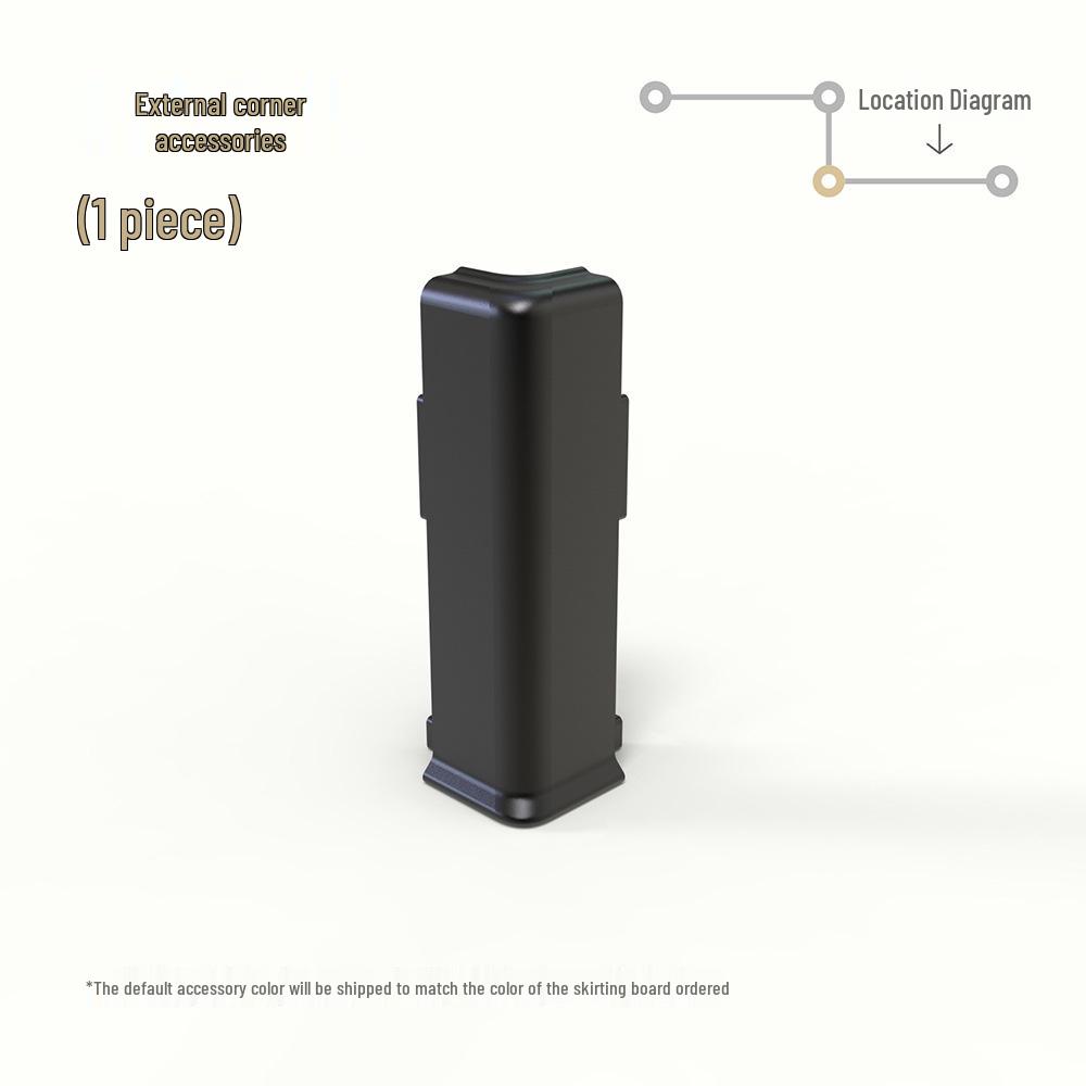 Meitong Ultra-Thin Pre-embedded Aluminum Alloy Skirting Board
